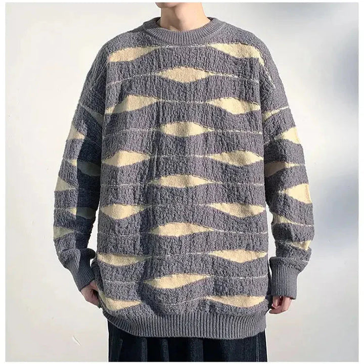 Oscar Wave Knit Sweater