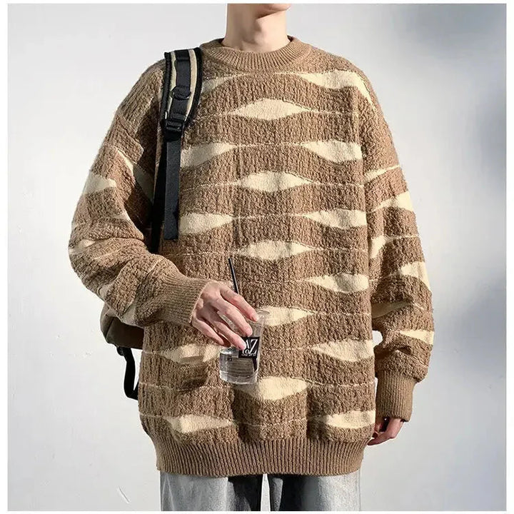 Oscar Wave Knit Sweater
