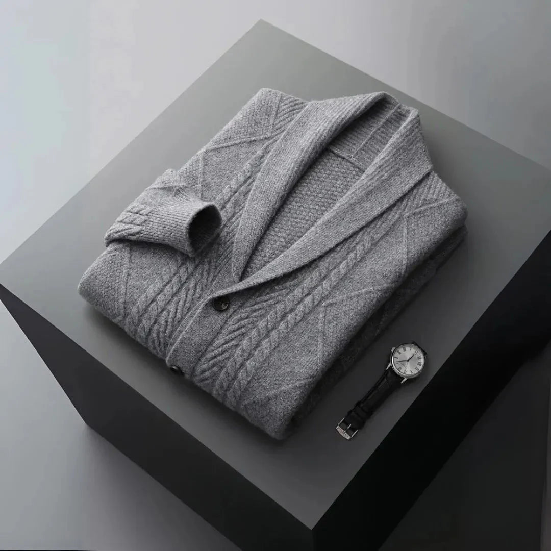 Romeo Merino Shawl Collar Cardigan