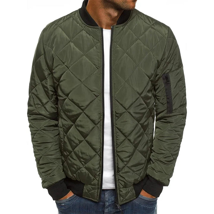 Daniel | Stylish Quilted Bomber Jacket