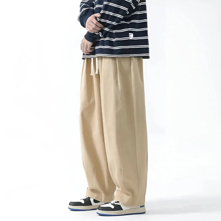 Sam Oversized Pleated Casual Pants
