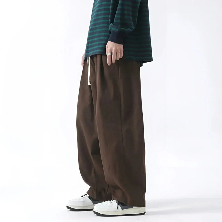 Sam Oversized Pleated Casual Pants