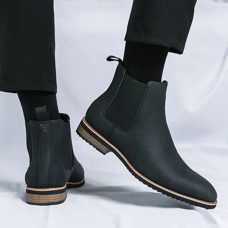 Kayden - Leather Chelsea Boots