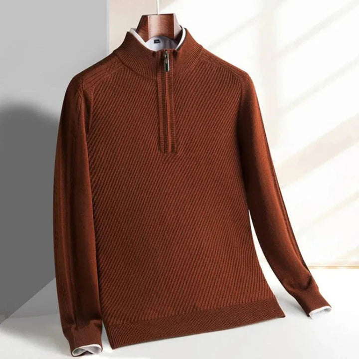 Wilson Half-Zip Knit Sweater