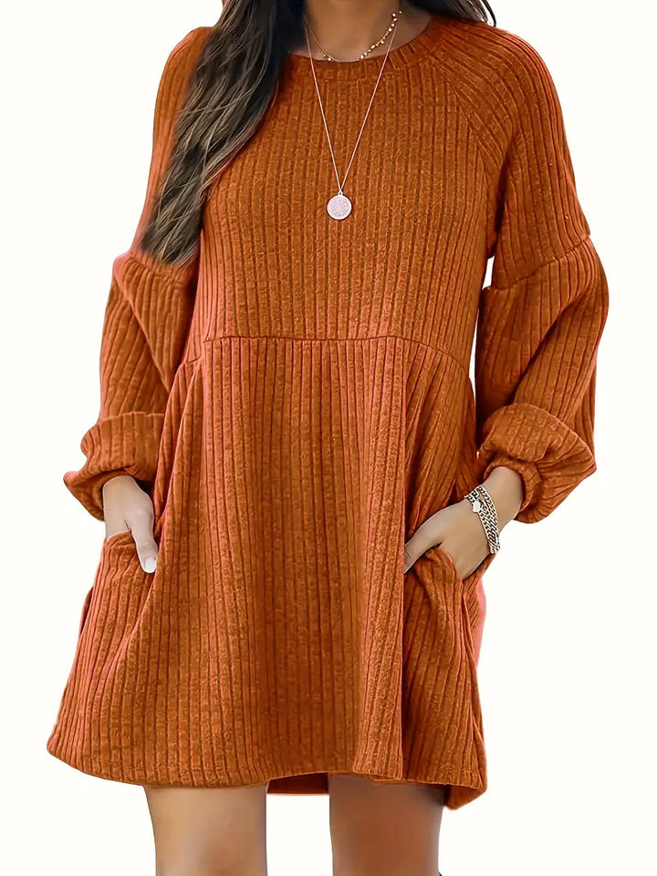 Casual Winter Mini Dress for Women