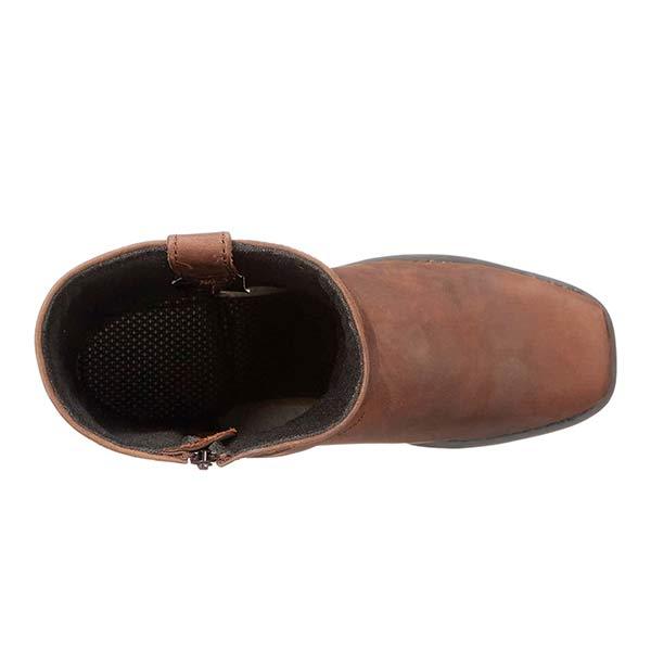 Men's rivet Western cowboy boots