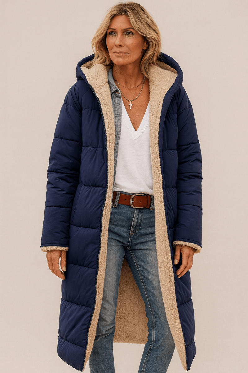 SASHA | SOFT AND  LUSH REVERSIBLE COAT
